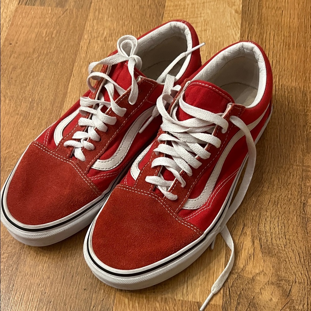Red Vans, Men’s 8 or Women’s 9.5
